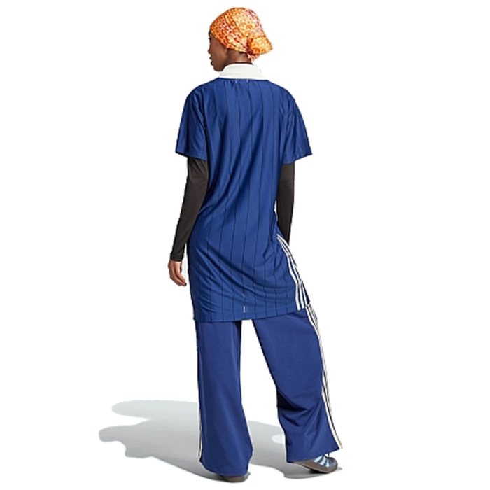 Плаття Adidas Knit Collar Short Sleeve Dress Blue IR7467