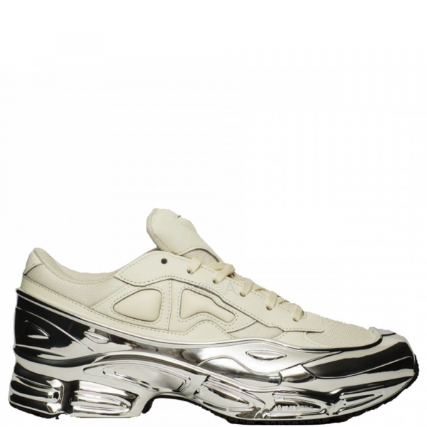 Adidas Raf Simons Rs Ozweego Cream White Silver Metallic