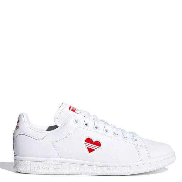 Adidas Stan Smith White & Heart